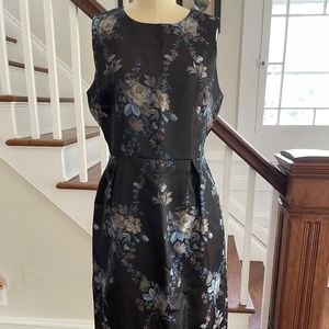 Hobbs  floral print silhouette dress